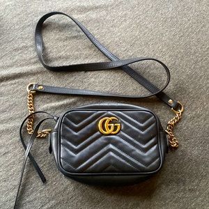 Used GG MARMONT MINI SHOULDER BAG